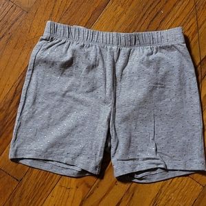 Gap gray biker shorts
